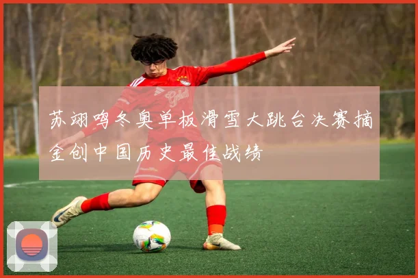 苏翊鸣冬奥单板滑雪大跳台决赛摘金创中国历史最佳战绩