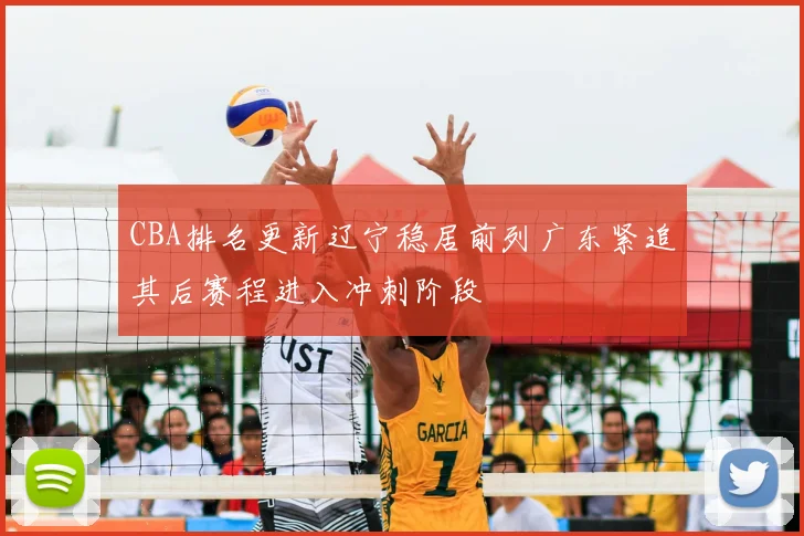 CBA排名更新辽宁稳居前列广东紧追其后赛程进入冲刺阶段